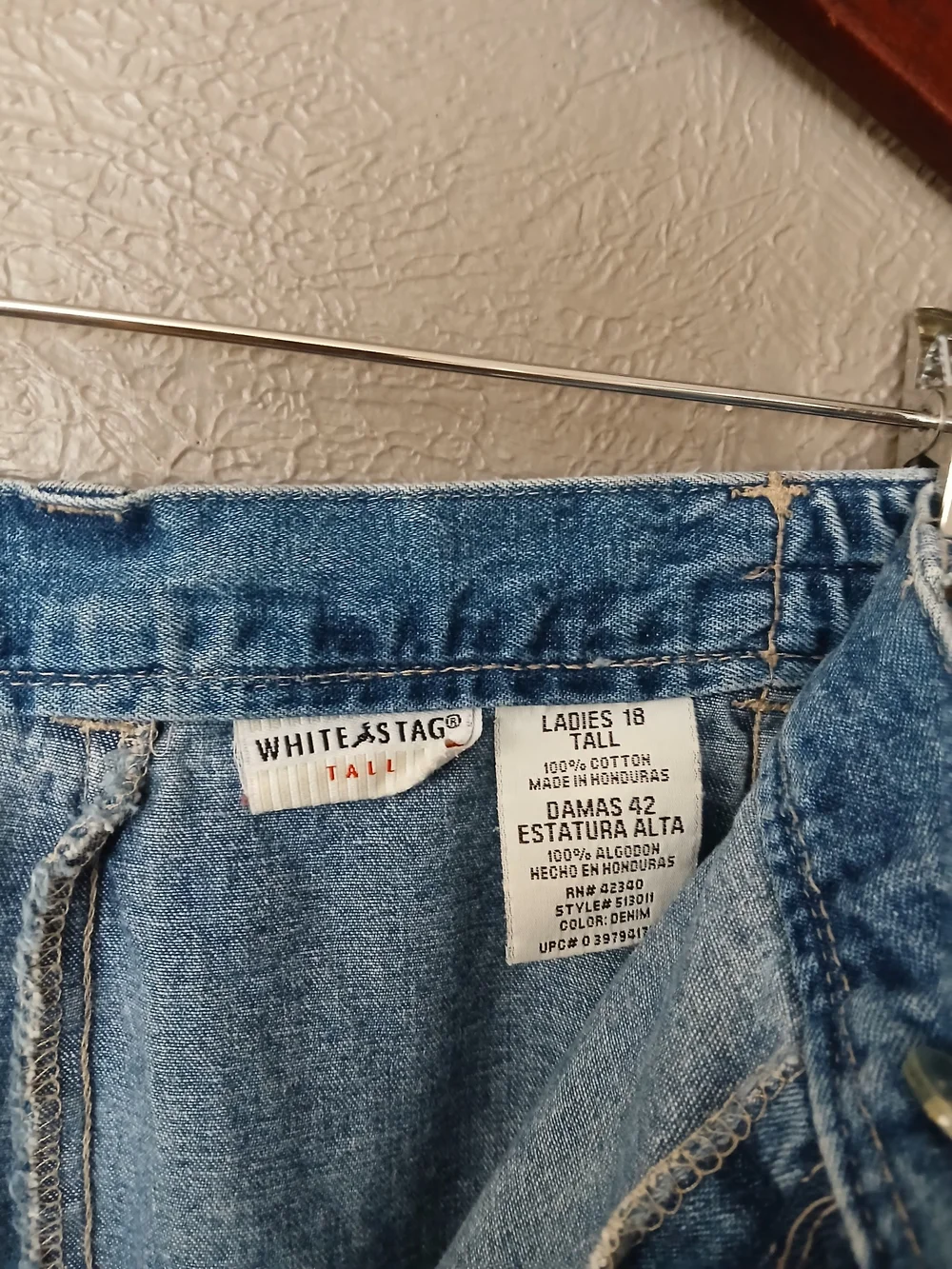 White Stag Classic Straight Leg Blue Jeans